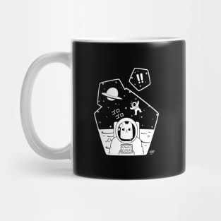 (Greeting Card) Christobelle Purrlumbus- Oblivious Explorer of Space Mug